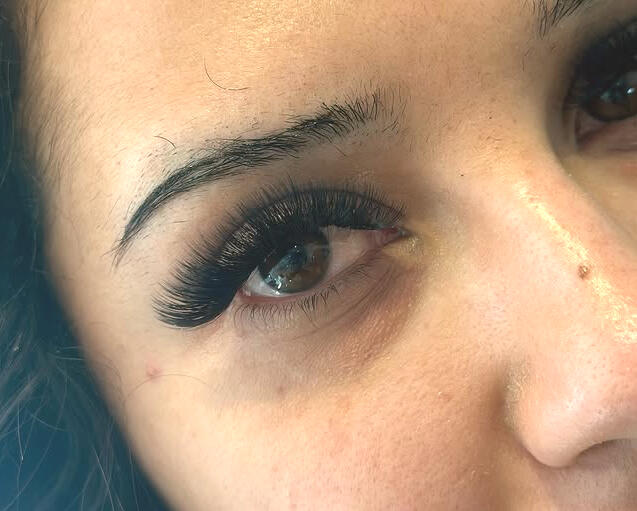 Naturliga eller volym fransar